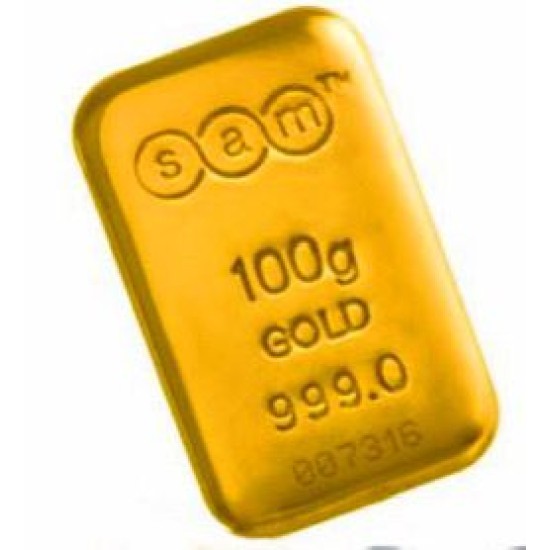 سبيكة سام الاماراتيه 100 غرام 
