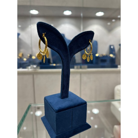 تراجي ناعمه ذهب عيار 21 - وزن : 4.93 غرام تراجي ناعمه ذهب عيار 21 - وزن : 4.93 غرام