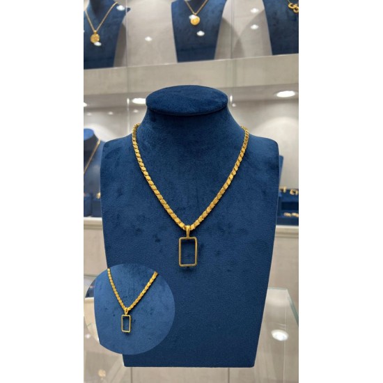 برواز سبيكة ساده حجم 10 غرام - عيار 21 برواز سبيكة ساده حجم 10 غرام - عيار 21