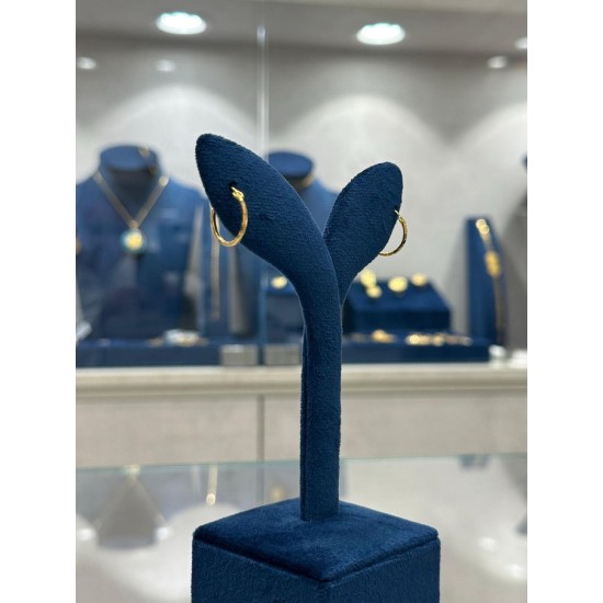 تراجي ناعمه ذهب عيار 21 - وزن : 0.94 غرام تراجي ناعمه ذهب عيار 21 - وزن : 0.94 غرام