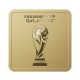 سبيكه ذهب تذكاريه فيفا 2022 كاس العالم في قطر ذهب 999.9 وزن 1 غرام