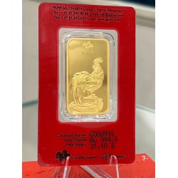 سبيكه ذهب بامب الديك النادره  اصدار 2017 - وزن اونصه  سبيكه ذهب بامب الديك النادره  اصدار 2017 - وزن اونصه