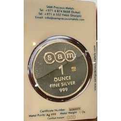   سبيكه فضه مغلفه أونصه 31.10 غرام - ايه الكرسي