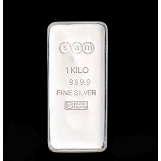  1 كيلو سبيكة فضة اماراتي سام / نقاوة 999.9