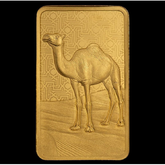سبيكة الجمل العربي ( سفينة الصحراء ) - وزن : 5 غرام - عيار 24
