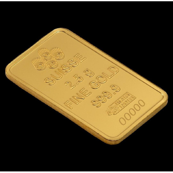 سبيكة "سيدة الحرية" (Lady of Liberty) - وزن : 2.5 غرام - عيار 24