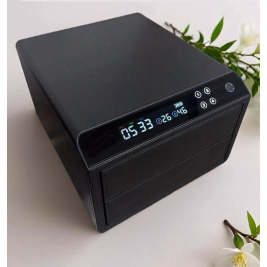 خزنه ذكيه و أمنه - لون اسود 